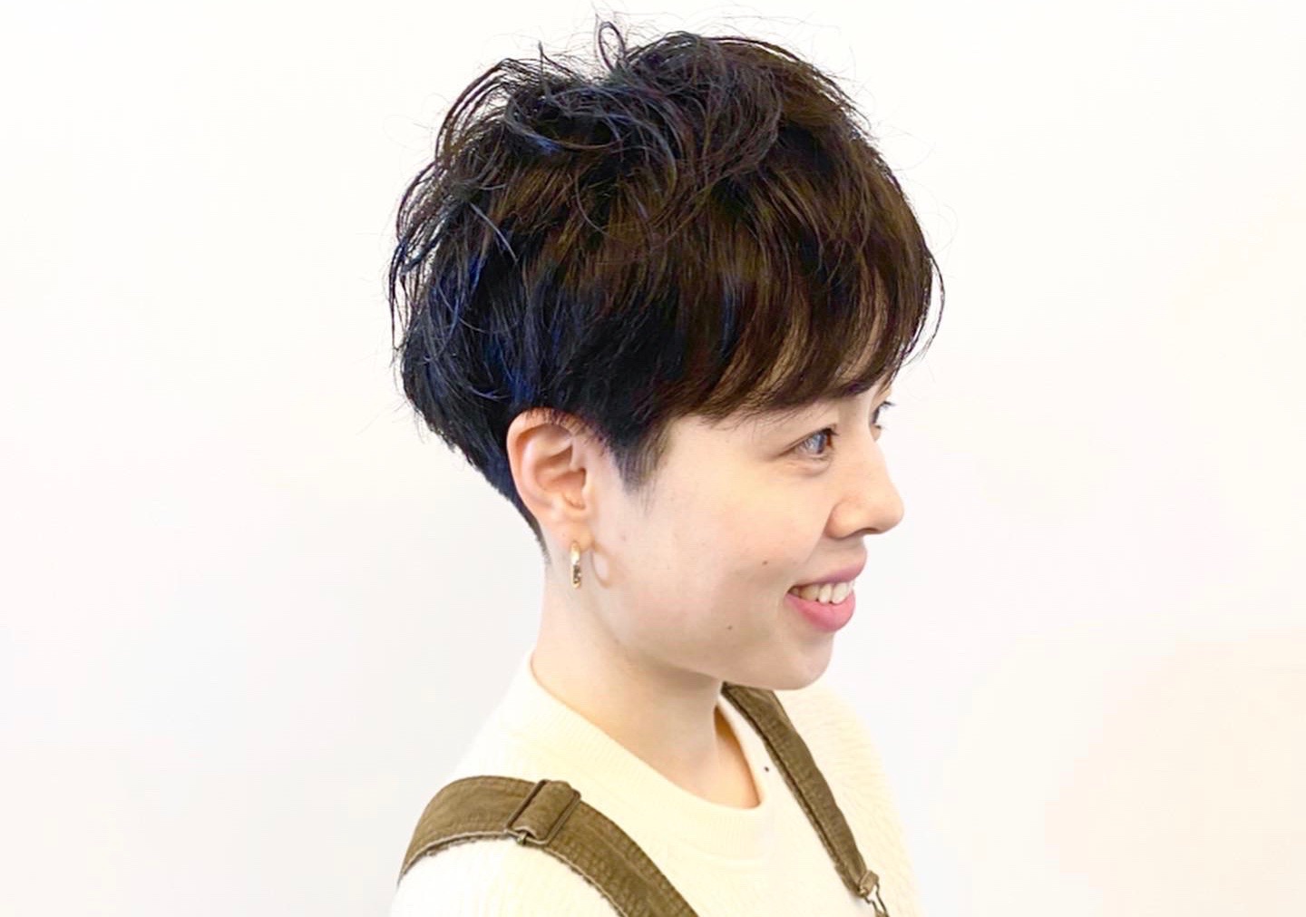 クセ毛をいかしてパーマみたいにカット ♪ クセ毛をいかしてパーマみたいにカット ♪